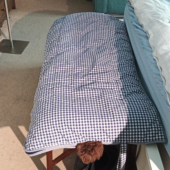 Pottery Barn Kids Knee Plaid Bear Sleeping Bag W/ Zipper - Picture 6 of 9